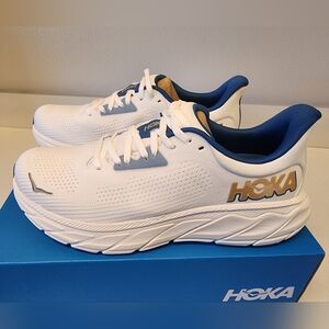 Hoka Men's Arahi 7 Size 8.5 White Sneaker
